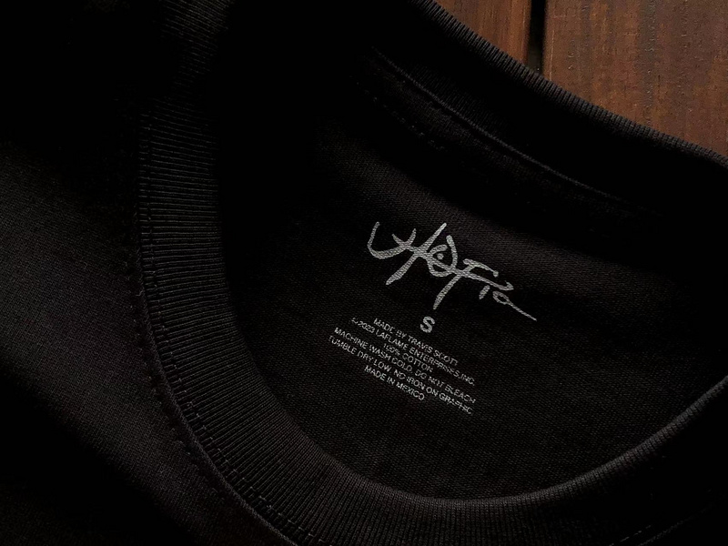 Футболка Travis Scott Astroworld Inscription No Loitering "Black" фото № 3