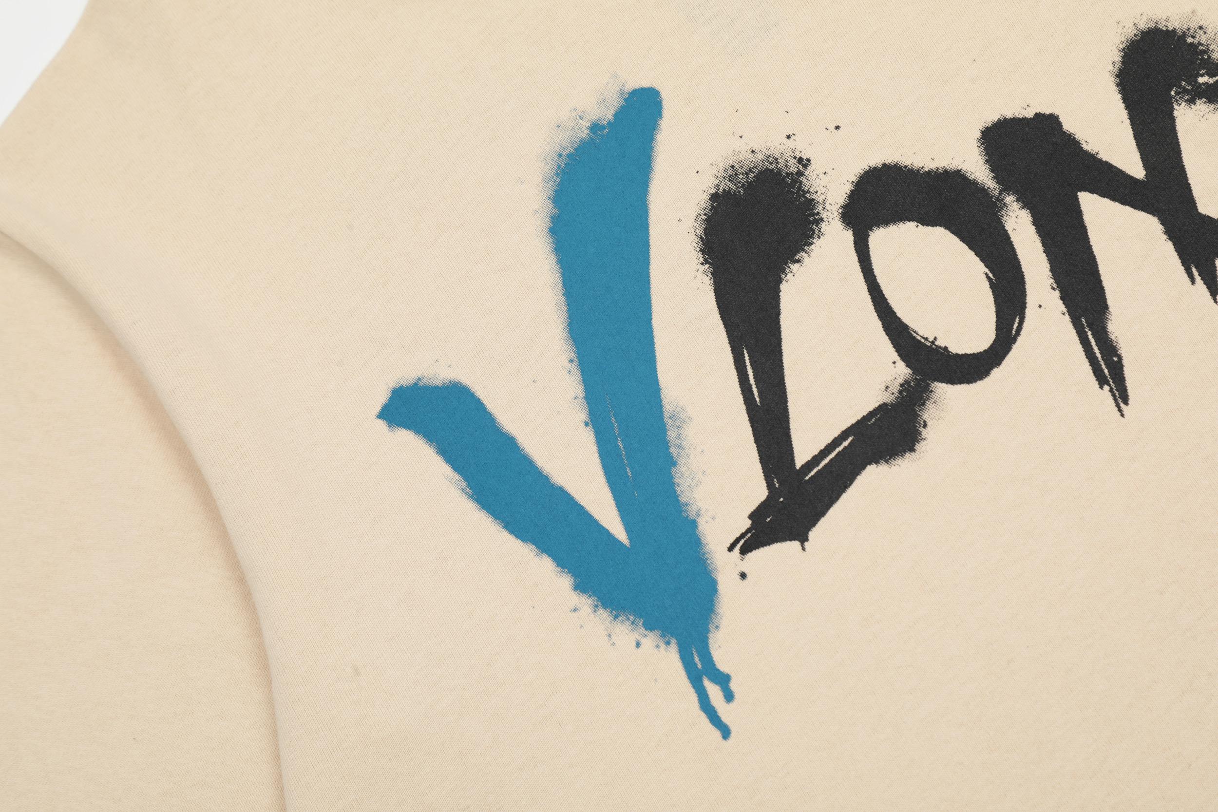 Футболка Vlone Graffiti "Beige" фото № 6