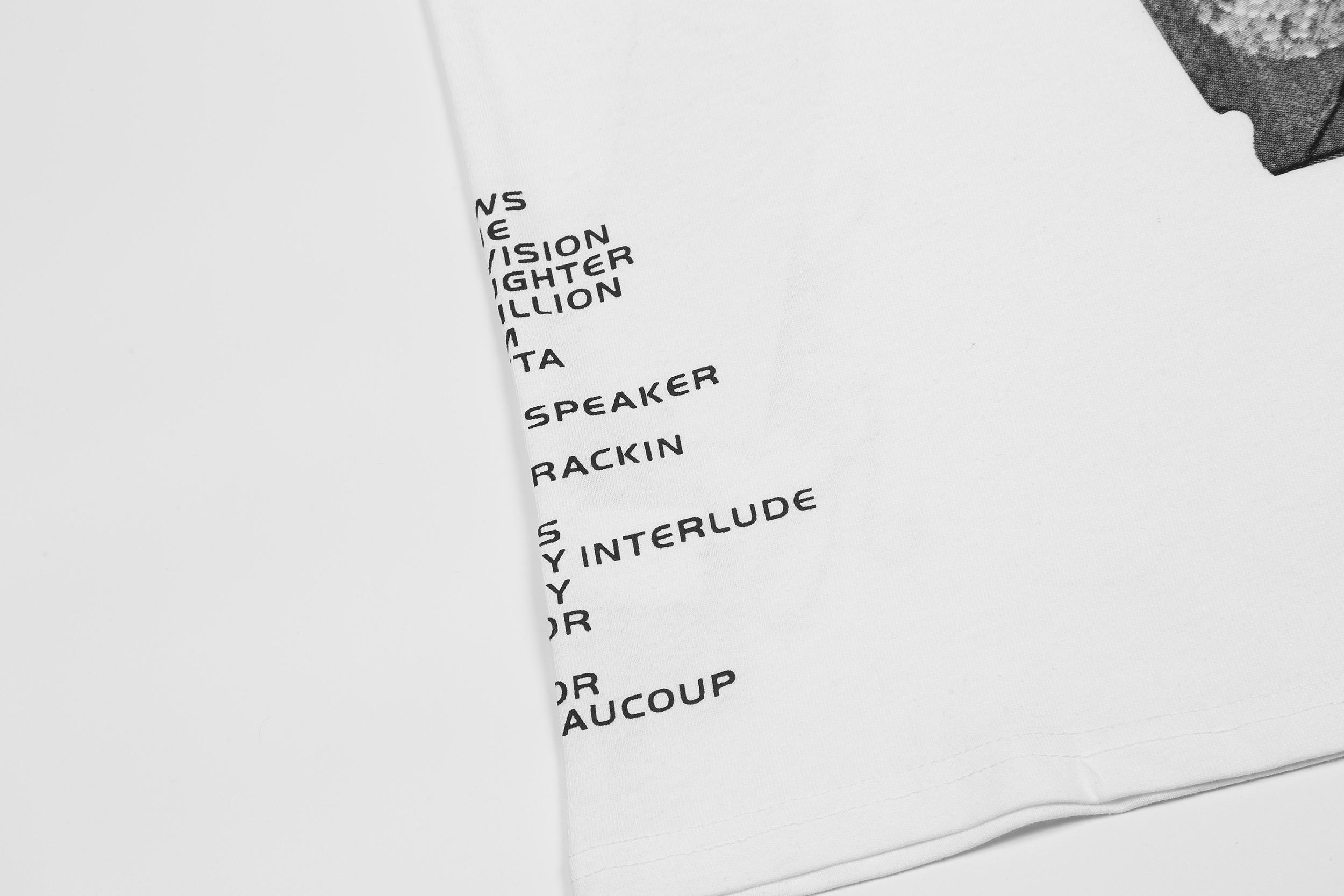 Футболка Vlone Pop Smoke "White" фото № 5