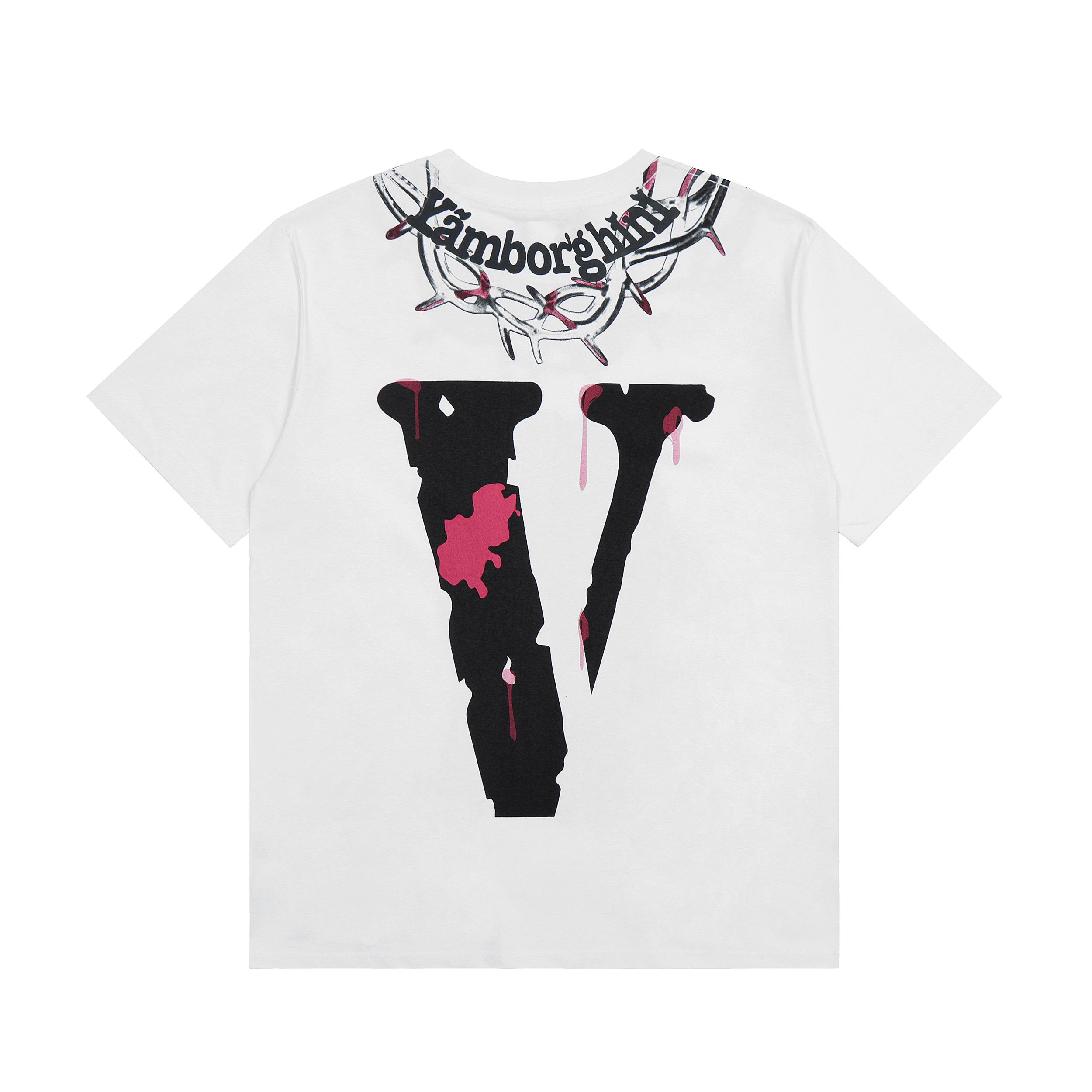 Футболка VLONE Yamborghini “White” фото № 2