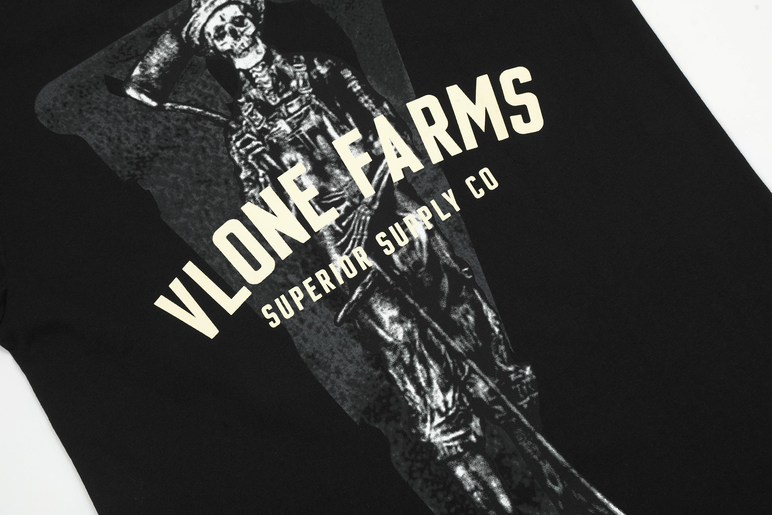 Футболка Vlone Farms "Black" фото № 6