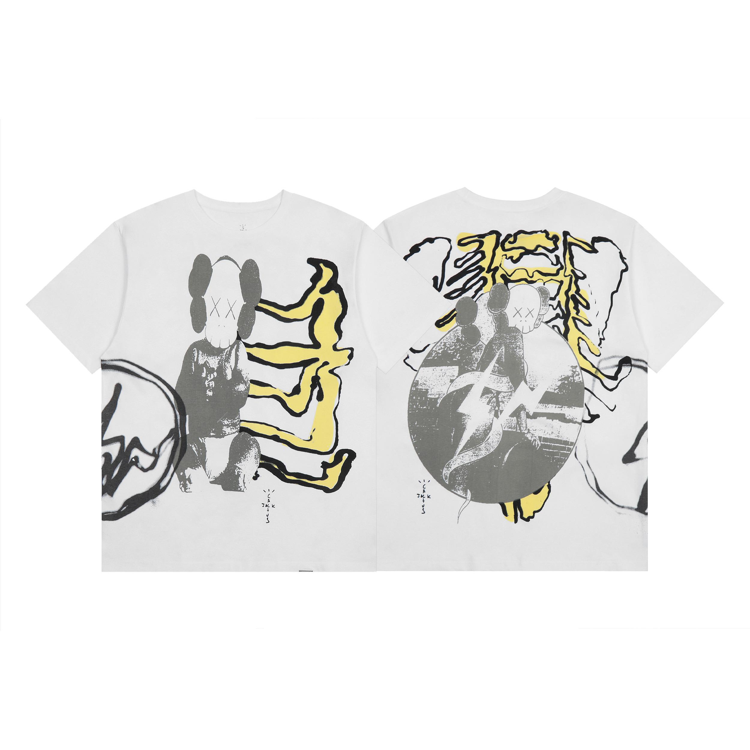 Футболка Vlone Hieroglyphs "White" фото № 4