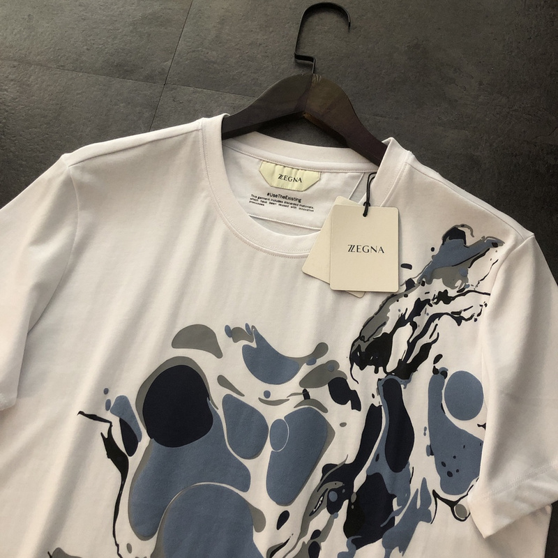 Футболка Zegna With Picture "White" фото № 3