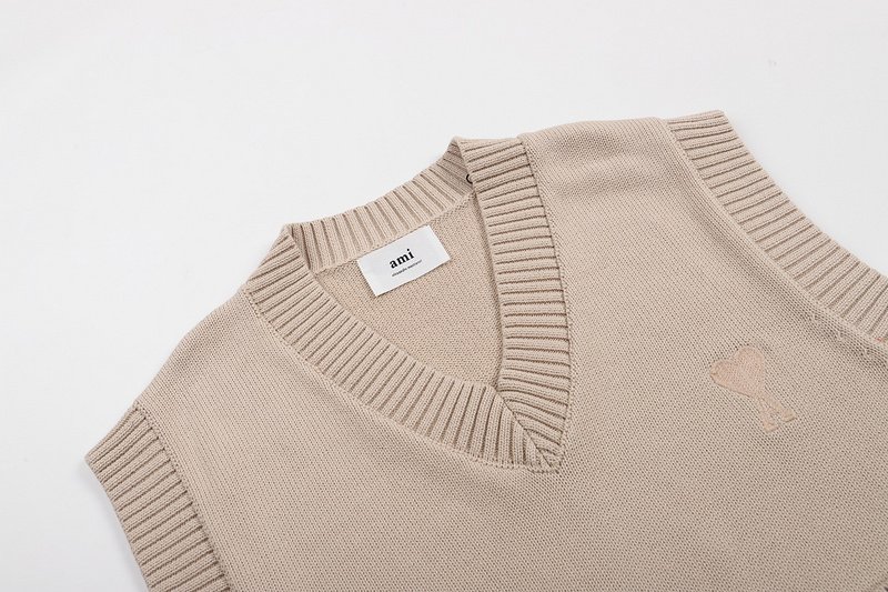 Жилетка Amiri Letter And Heart — Logo "Beige" фото № 6