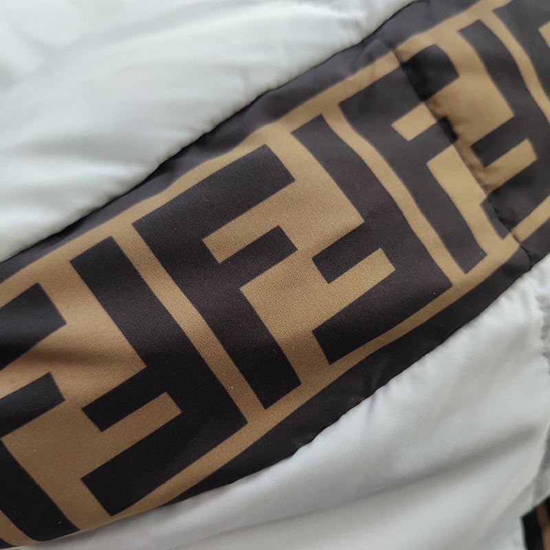 Пуховик Fendi Two-Sided "White" фото № 7