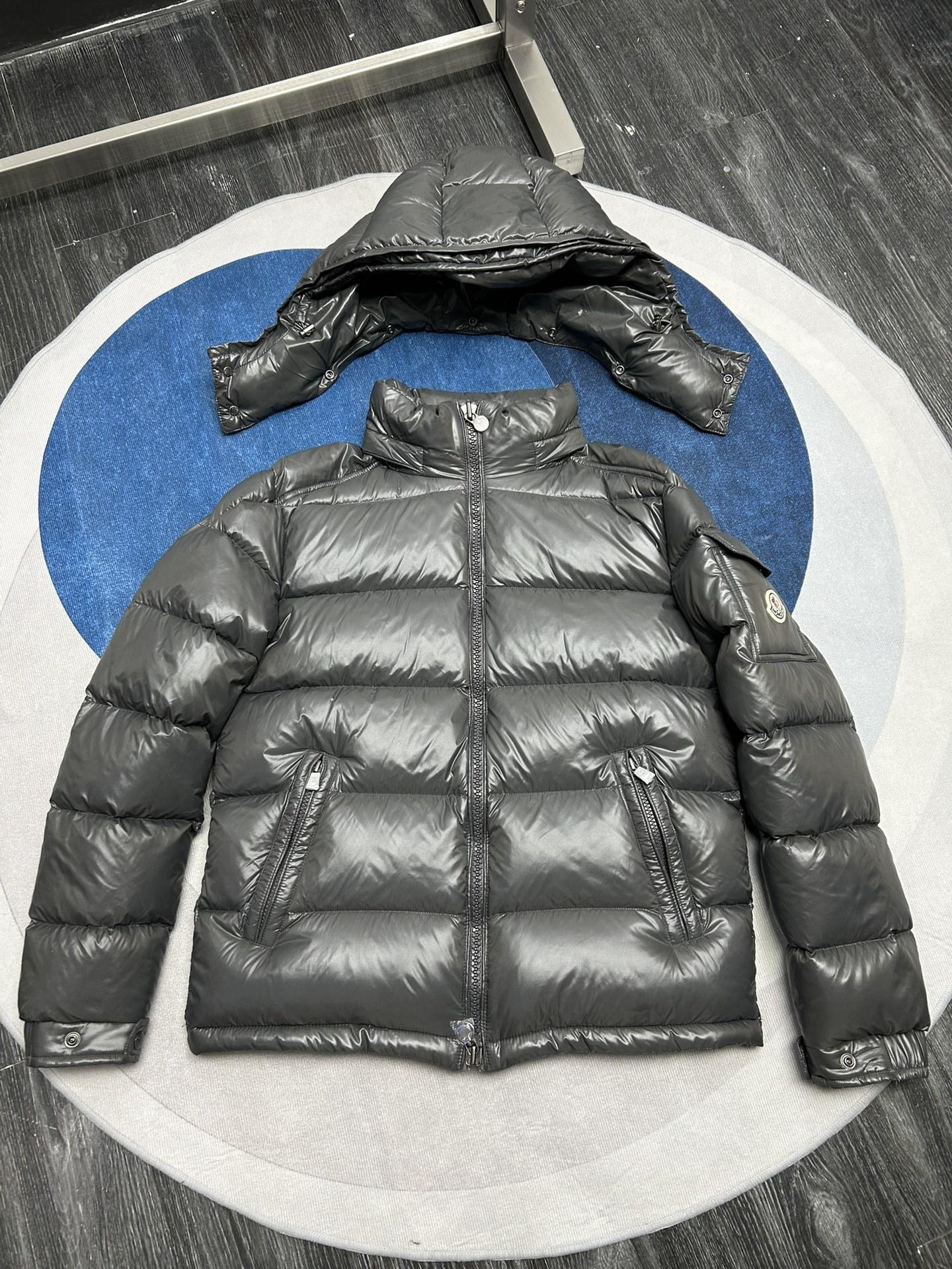 Пуховик Moncler Maya Puffer "Gray" фото № 5