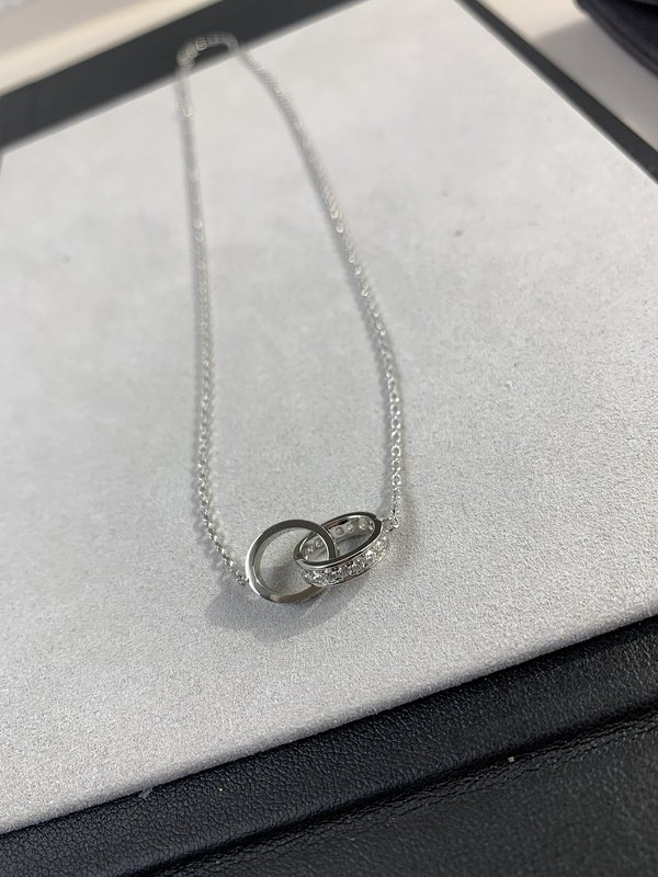 Подвеска Cartier Connected Rings "Silver" фото № 7