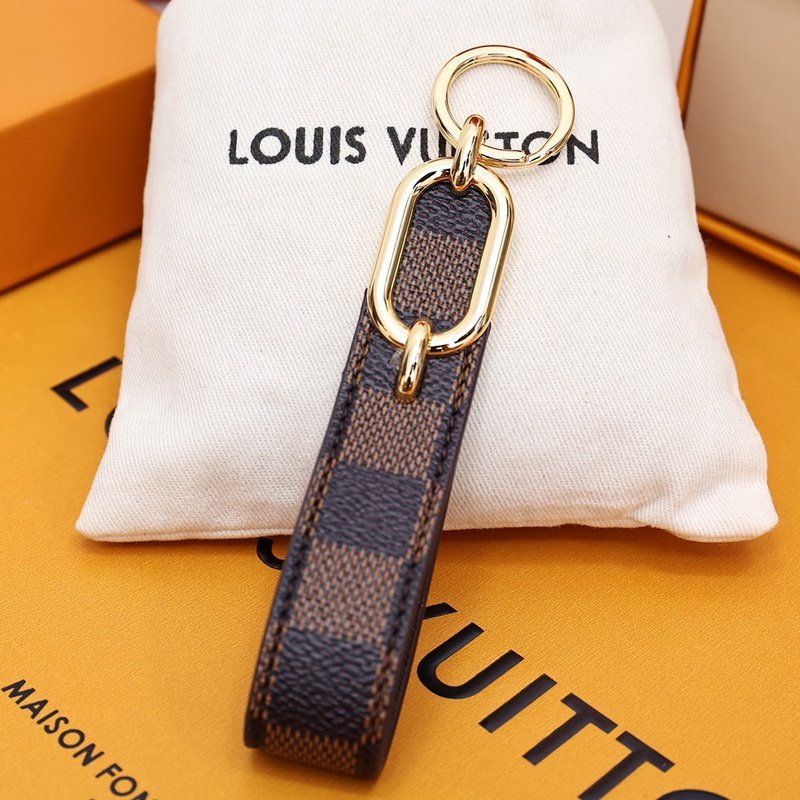 Брелок Louis Vuitton Symbols In Oval "Brown" фото № 6