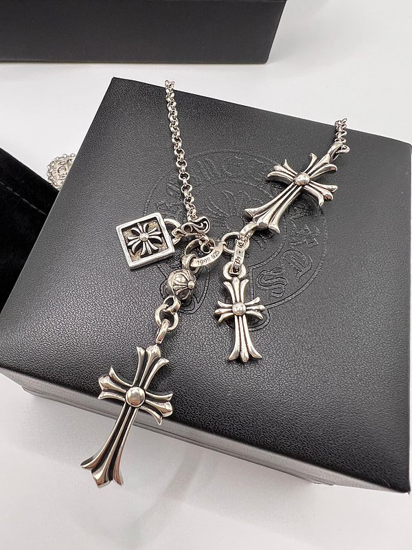 Подвеска Chrome Hearts Engraved Badges "Silver" фото № 4