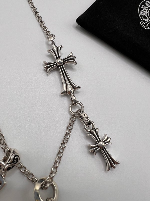 Подвеска Chrome Hearts Engraved Badges "Silver" фото № 7