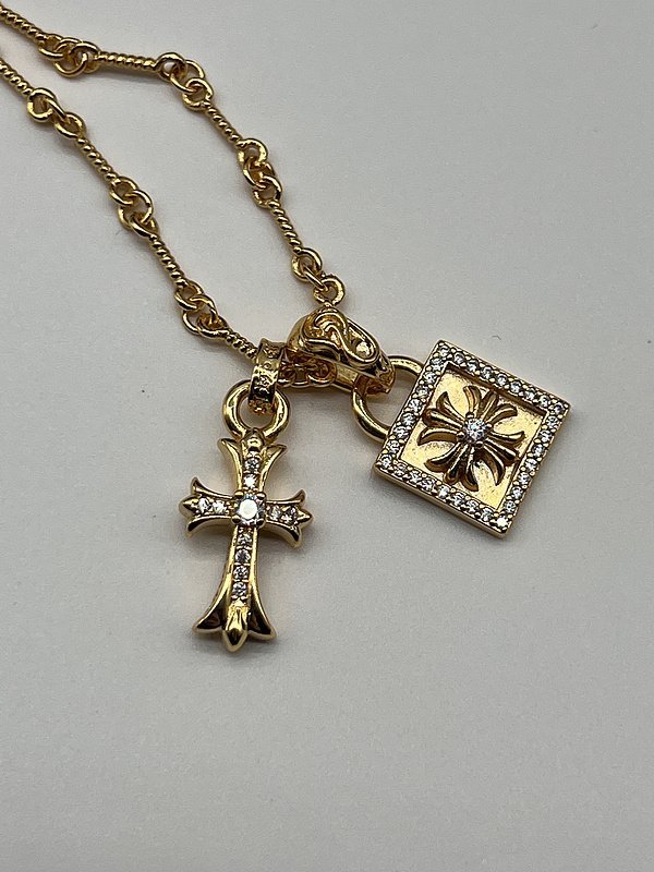 Подвеска Chrome Hearts Graceful Work - With A Lock "Gold" фото № 3