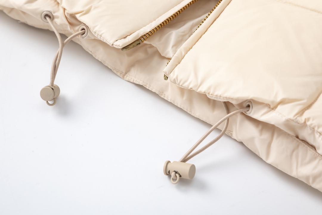 Пуховик Miu Miu Signature Cube "Beige" фото № 4