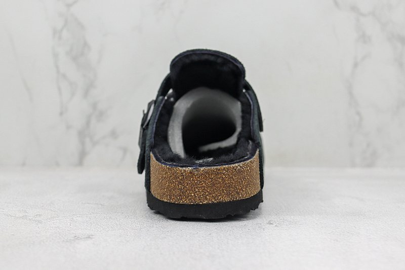 Birkenstock Boston Shearling "Black" фото № 9