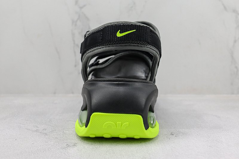 Nike Air Max Sol Sandals "Black/Dark Grey/White/Volt" фото № 9