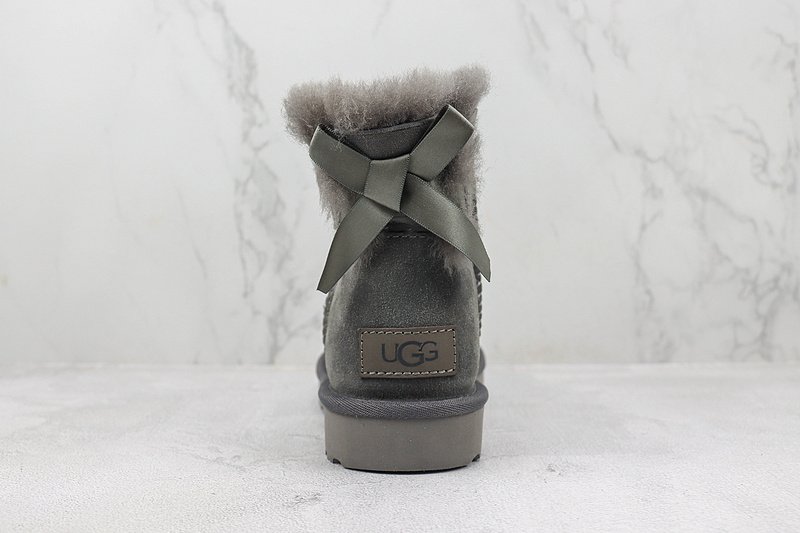 UGG Bailey Bow Mini "Grey" фото № 9