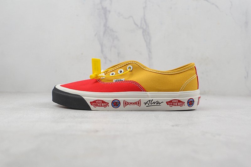 Tony Alva x Vans Authentic "Red/Yellow" фото № 2