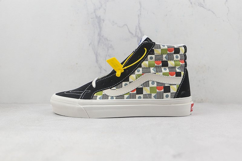 Vans SK8-Hi "Black/Vintage White" фото № 2