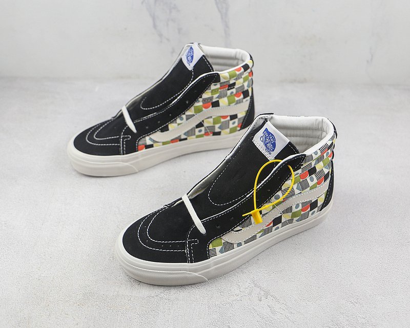 Vans SK8-Hi "Black/Vintage White" фото № 5