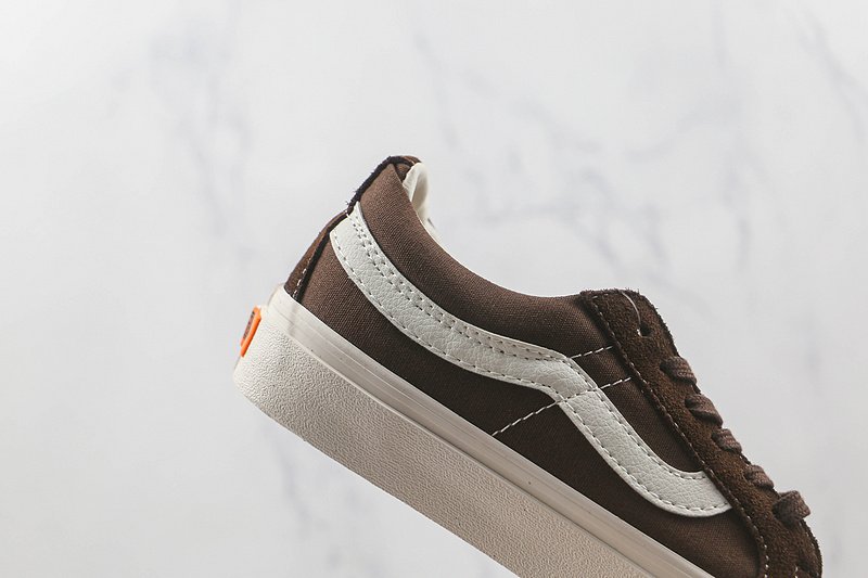 Vans SK8-Low "Dark Brown/White" фото № 3