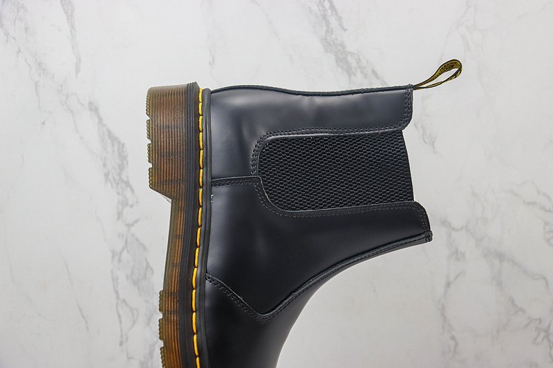 Dr. Martens 2976 Chelsea "Black/Yellow" фото № 3