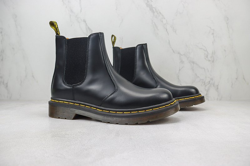 Dr. Martens 2976 Chelsea "Black/Yellow" фото № 6