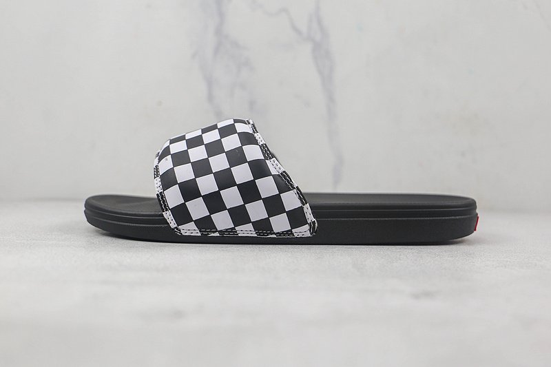 Vans La Costa Slide-On "Black Chessboard" фото № 2