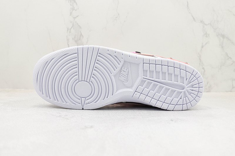 Nike SB Dunk Low ESS "White/Brown" фото № 9