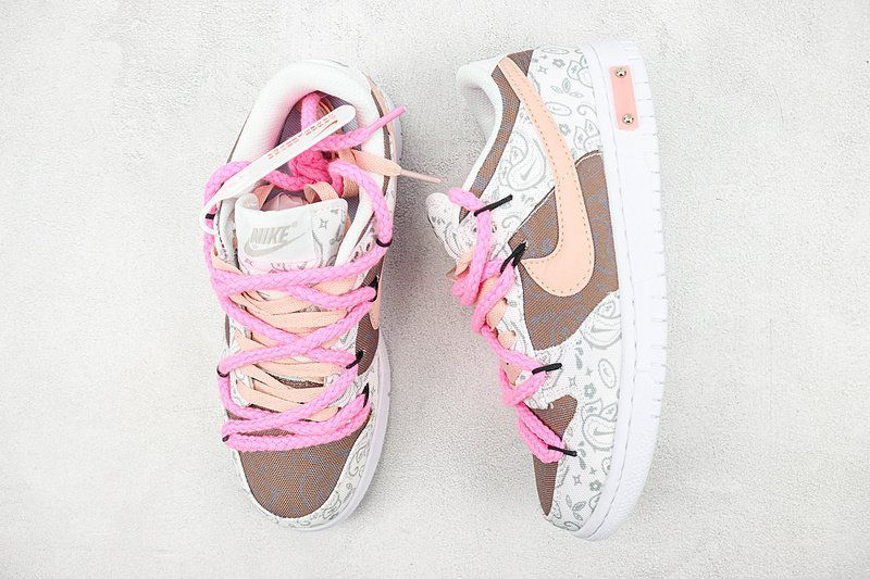 Nike SB Dunk Low ESS "White/Brown" фото № 6