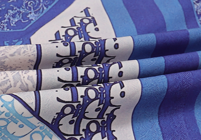 Рубашка Christian Dior Short Sleeve "Blue" фото № 9