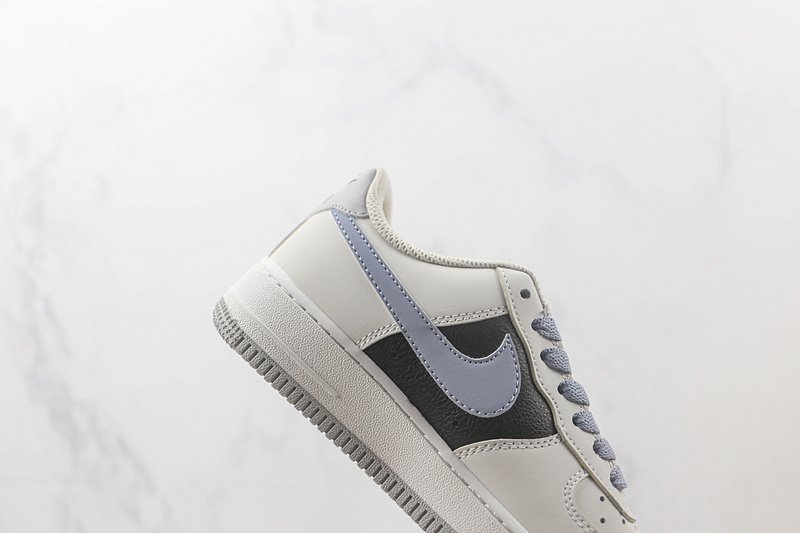 Nike Air Force 1 07 Low "Milan/Light Grey/Black/White" фото № 3