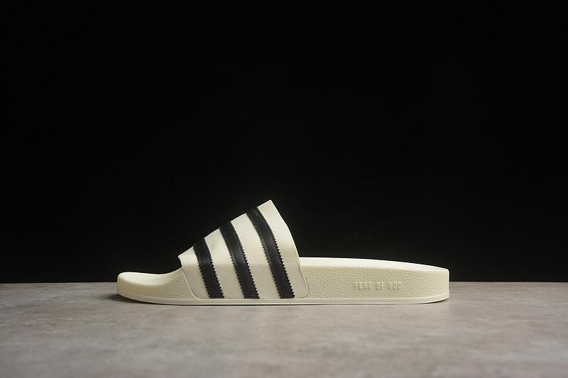 Fear Of God x Adidas Athletics Adilette "Cream White" фото № 2