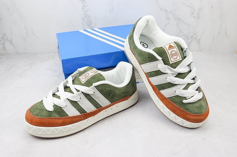 Human Made x Adidas Adimatic "Olive/Brown" фото № 7