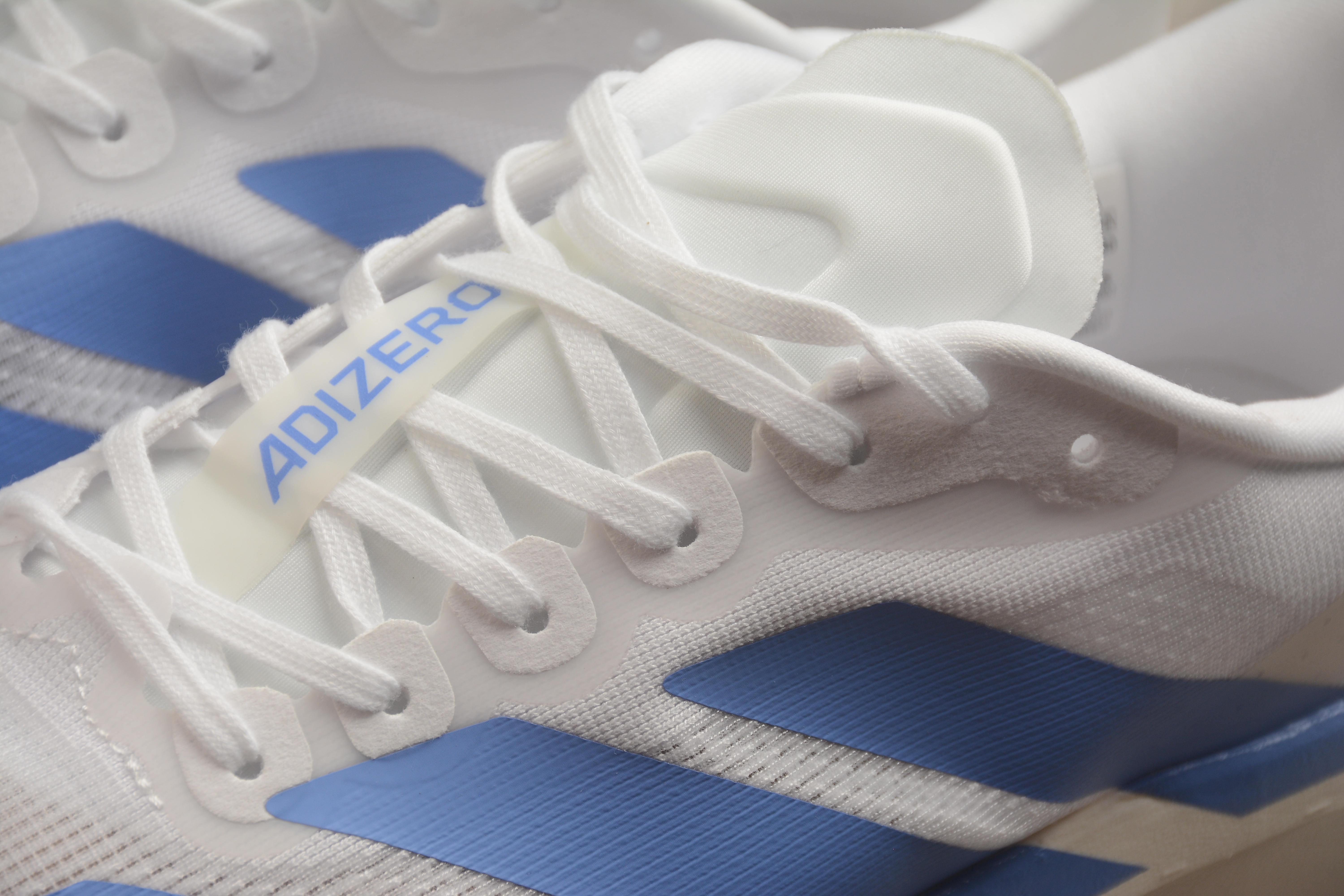 adidas Adizero Evo SL "White/Blue Fusion" фото № 6