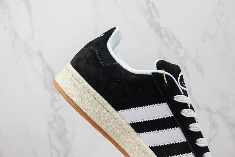 Adidas Campus 00s "Black/White/Footwear Beige" фото № 3