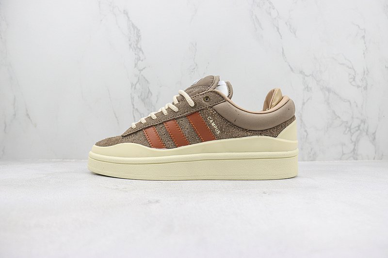Bad Bunny x Adidas Campus Light "Brown/Cream White" фото № 2