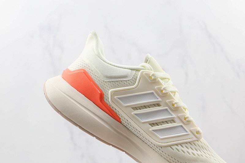 Adidas EQ21 "Rice White/Orange/Cloud White" фото № 3