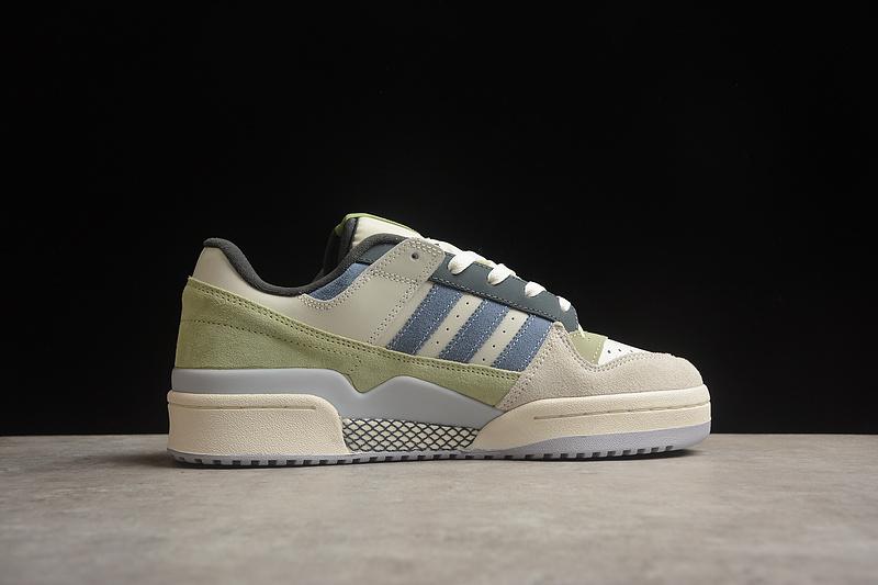 Adidas Forum Low "Grey Navy Green" фото № 9