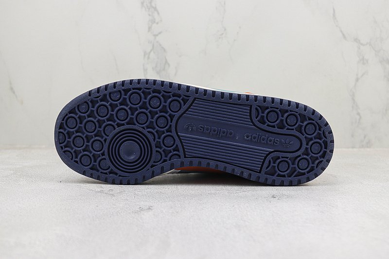 Adidas Forum 84 Low "White/Dark Blue/Black" фото № 8