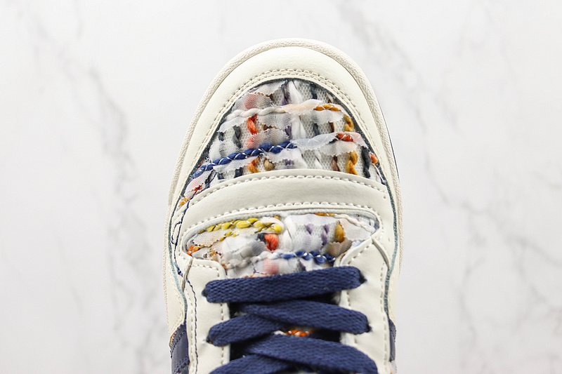 Adidas Forum 84 Mid "Chalk White/Blue" фото № 3