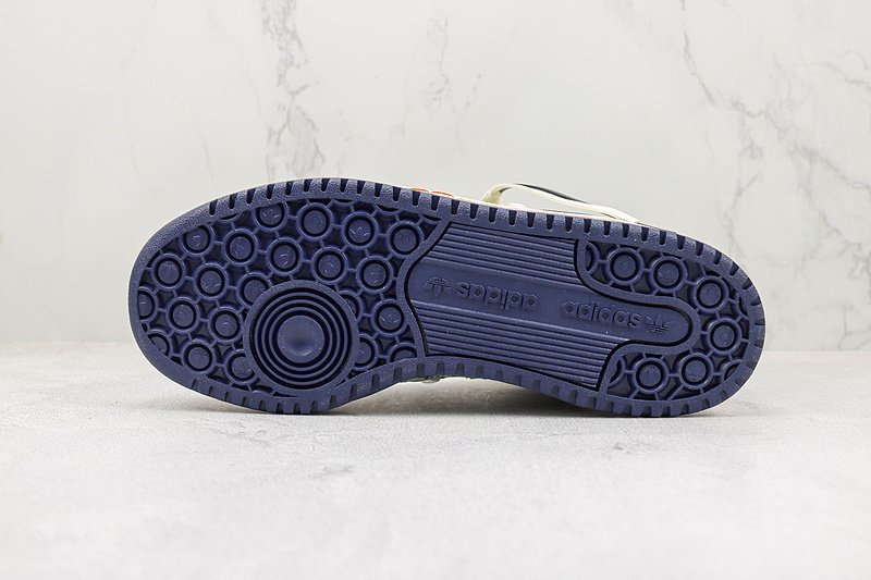 Adidas Forum 84 Mid "Chalk White/Blue" фото № 8