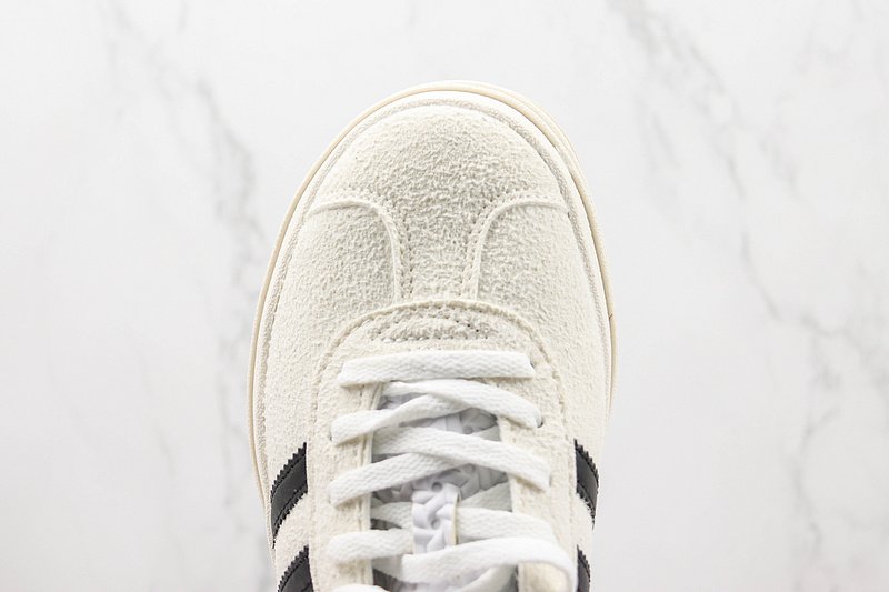 Adidas Gazelle Bold "Cloud White/Core Black" фото № 4