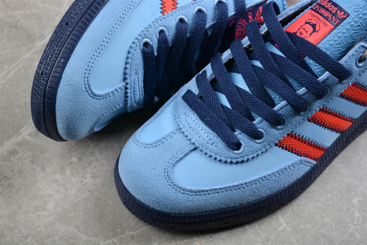 Gt Manchester C.P. Company X Adidas Originals Spzl “Light Blue Bright Red” фото № 7