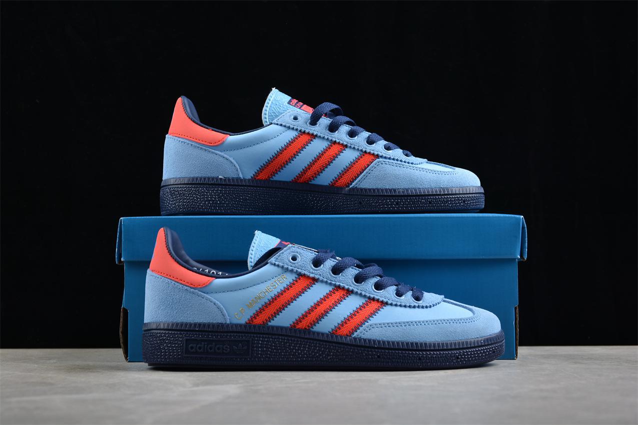 Gt Manchester C.P. Company X Adidas Originals Spzl “Light Blue Bright Red” фото № 9