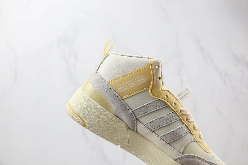 Adidas Post Up "White/Yellow" фото № 4