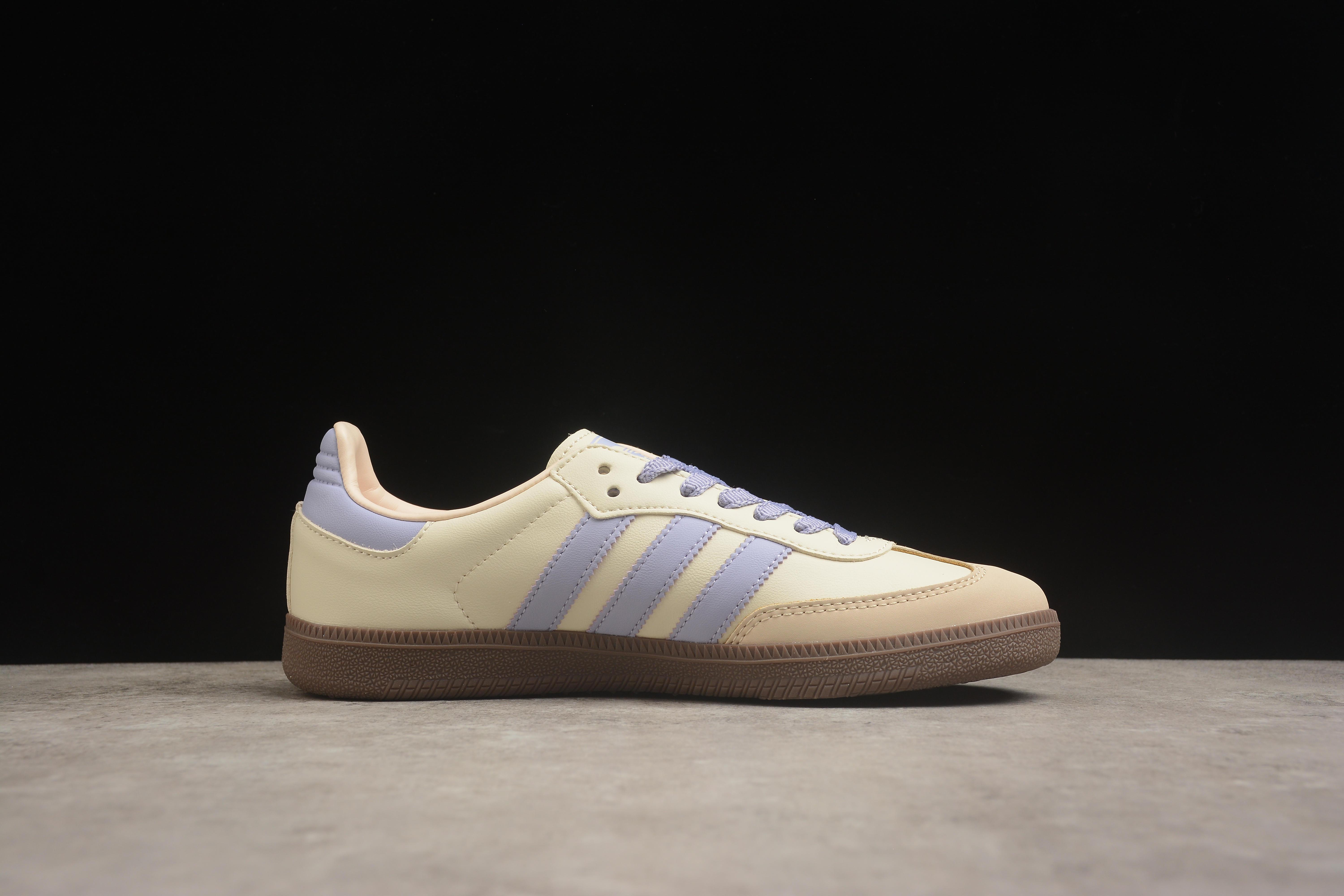 Adidas Samba OG "Cream White Violet" фото № 2