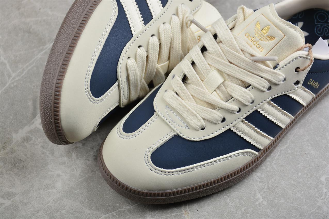 Adidas Samba OG "Night Indigo Crew White" фото № 7