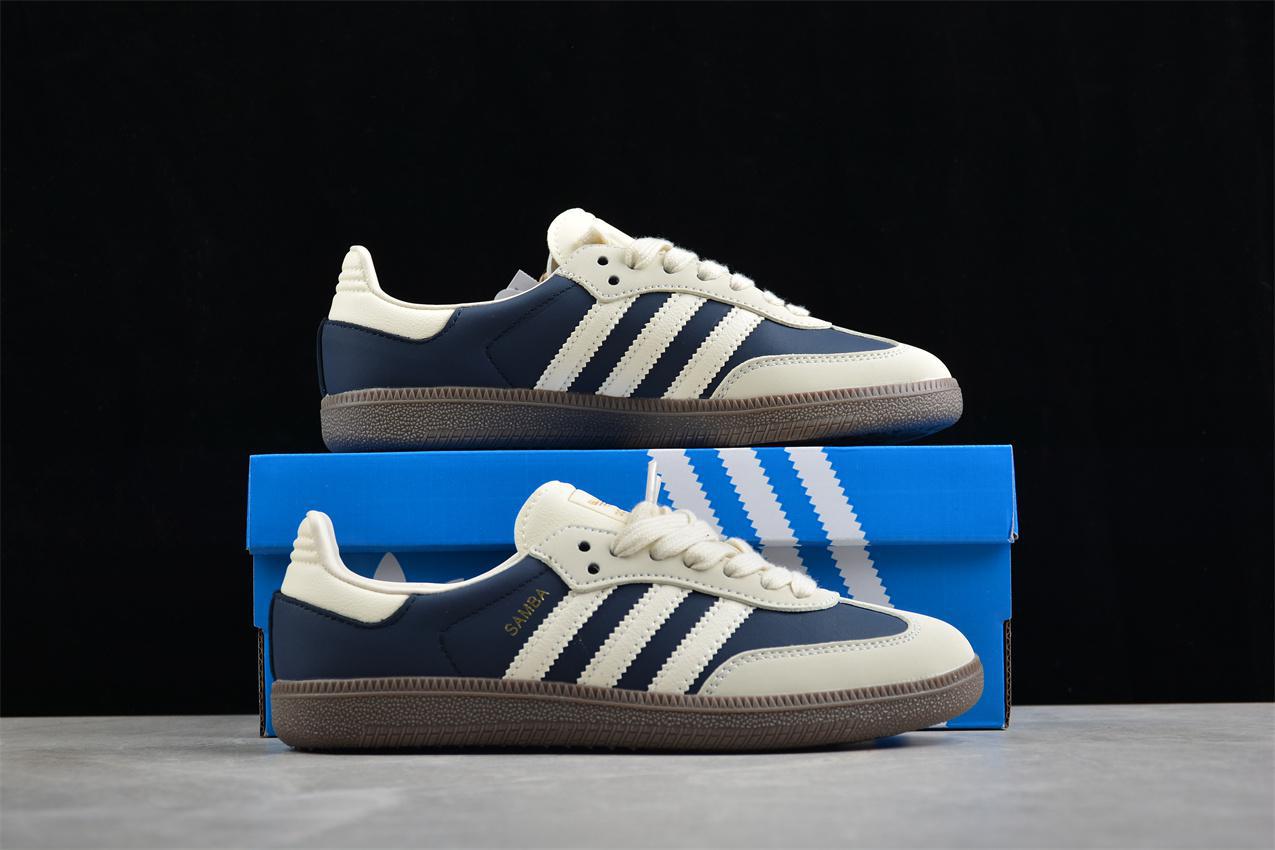 Adidas Samba OG "Night Indigo Crew White" фото № 9