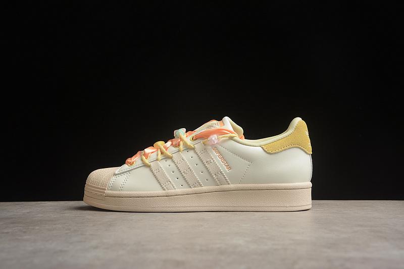 Adidas Superstar "Orange/Yellow/White" фото № 7