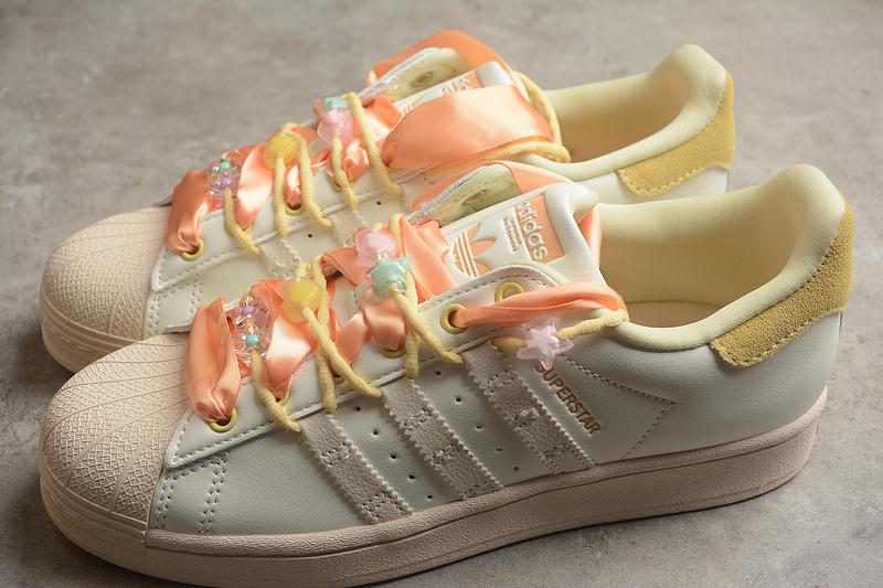 Adidas Superstar "Orange/Yellow/White" фото № 3