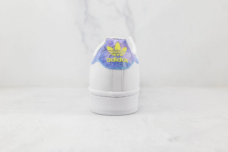Adidas Superstar "White/Purple" фото № 9